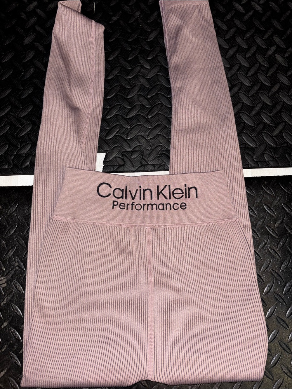 Calvin Klein Performance Ribbed Leggings